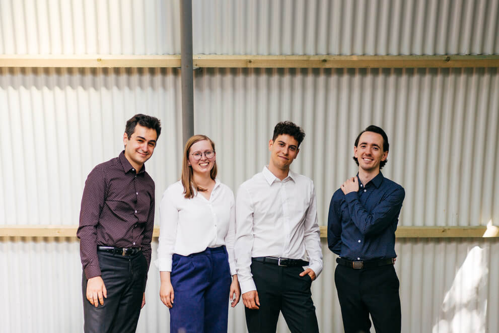 a mozaik guitar quartet band image